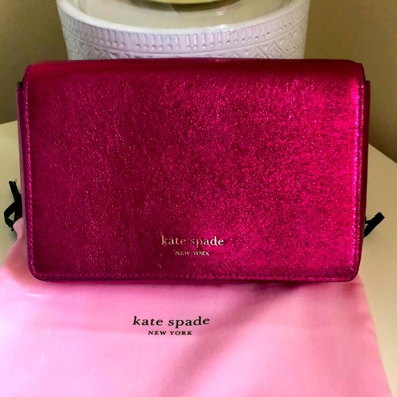 Kate Spade New York Spencer Metallic Chain Wallet - Picture 4 of 6